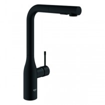 GROHE EH-Spültischbatterie Essence 30504 azb. Dual Spülbrause phantom black