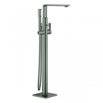 GROHE EH-Wannenbatterie Allure 25222_1 Bodenmontage FMS hard graphite gebürstet