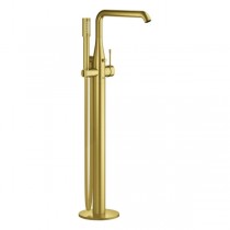 GROHE EH-Wannenbatterie Essence 25248_1 Bodenmontage FMS cool sunrise gebürstet