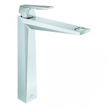 GROHE EH-WT-Batt. Allure Bril. PC 24417 XL-Size Griff Rändelstruktur chrom