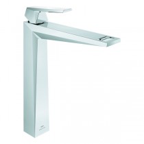 GROHE EH-WT-Batt. Allure Bril. PC 24418 XL-Size Griff WA-Caesarstone chrom
