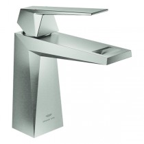 GROHE EH-WT-Batterie Allure Brilliant 24342 M-Size glatter Körper supersteel