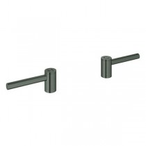 GROHE Hebelgriffe Atrio 14216 1 Paar hard graphite gebürstet