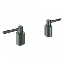 GROHE Hebelgriffe Atrio 14218 1 Paar hard graphite gebürstet