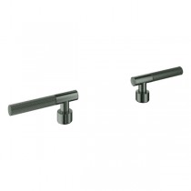 GROHE Hebelgriffe Atrio Private C. 48646 Rändelstruktur hard graphite gebürstet