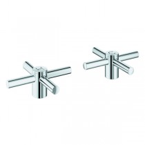 GROHE Kreuzgriffe Atrio 14215 1 Paar satin graphite