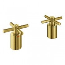 GROHE Kreuzgriffe Atrio 14217 1 Paar cool sunrise gebürstet