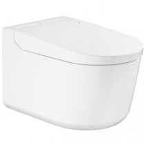 GROHE Sensia Dusch-WC, Komplettanlage für Unterputzspülkästen, mit PowerFlush Triple Vortex
