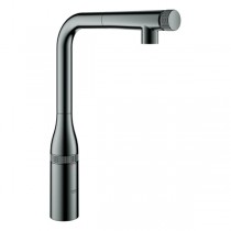 GROHE SPT-Batterie Essence Smart Control 31615 ausziehb. Spülbrause hard graphite
