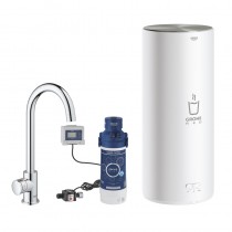 GROHE Standventil und Boiler Red Mono 30080 L-Size C-Auslauf chrom