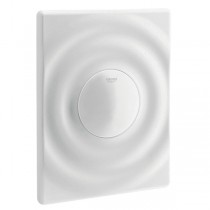 GROHE WC-Betätigung Surf 37063 156x197mm mit Druckknopfbet. alpinweiß