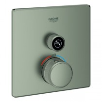 GROHE Thermostat Grohtherm SmartControl 29123 eckig FMS 1 ASV satin steel