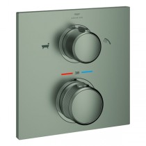 GROHE Thermostatbatterie Allure 19446_2 FMS für Rapido SmartBox satin steel