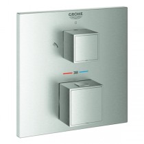 GROHE THM-Brausebatterie Grohtherm Cube 24154 FMS für 35600 2-W-Umst. supersteel