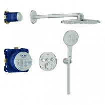 GROHE UP-D.system Grohtherm SmartControl 34863 THM runde Form 3 ASV supersteel