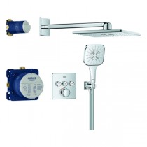 GROHE UP-D.system Grohtherm SmartControl 34864 THM eckige Form 3 ASV chrom