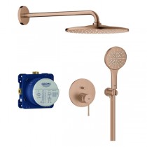 GROHE UP-Duschsystem Essence 25287 2 WU KB RSH Mono 310 warm sunset gebürstet