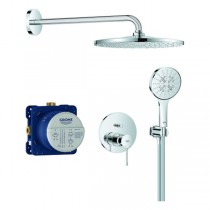 GROHE UP-Duschsystem Essence 25287 2 WU Kopfbrause Rainshower Mono 310 chrom
