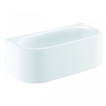 GROHE Vorwand-Badewanne Essence 39649 alpinweiß