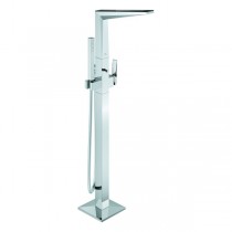GROHE Wannenbatt. Allure Bril. PC 24424 Bodenmontage Griff VN-Caesarstone chrom