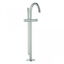 GROHE Wannenbatterie Atrio Private C. 25229 BM Knopfbetätigung supersteel