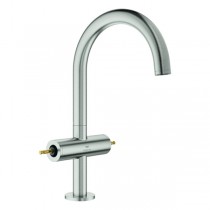 GROHE WT-Einlochbatt. Atrio Private C. 21134 L-Size für Hebelgriffe supersteel