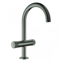 GROHE WT-Einlochbatt. Atrio Private C. 21138 L-Size Knopfbet. hard graphite gb.