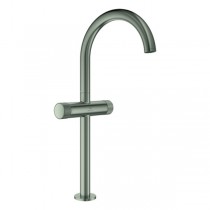 GROHE WT-Einlochbatt. Atrio Private C. 21142 XL-Size Knopfbetät. satin steel