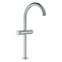 GROHE WT-Einlochbatt. Atrio Private C. 21142 XL-Size Knopfbetätigung supersteel