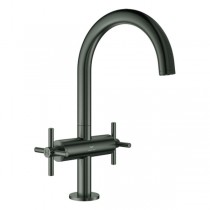 GROHE WT-Einlochbatterie Atrio 21144 DN15 L-Size Kreuz-Gr. hard graphite geb.