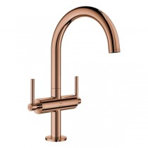 GROHE WT-Einlochbatterie Atrio 21145 DN15 L-Size Hebelgriff warm sunset