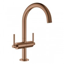 GROHE WT-Einlochbatterie Atrio 21145 DN15 L-Size Hebelgriff warm sunset geb.