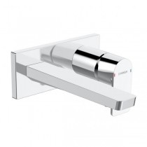 HA EHM FM-Set f. WT-Batt. HANSASTELA 4490 Ros. eckig Ausld. 214mm chr