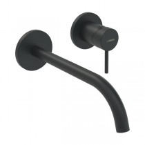 HA EHM FM-Set f. WT-Batt. HANSAPUBLIC 5795 Ros. rund Ausld. 300mm Matt-Schwarz