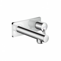 Hansgrohe 2-Loch Waschtischmischer Unterputz Talis S F-Set chrom kurzer Auslauf