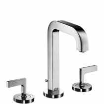 Hansgrohe 3-Loch Waschtischarmatur Axor Citterio chrom mit Hebelgriffen