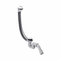 Hansgrohe Ab-u.Überlaufgarnitur Flexaplus Komplettset chrom flex.Überlaufschlauch
