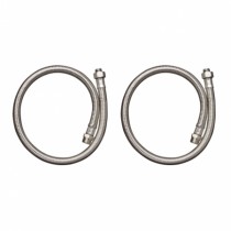 Hansgrohe Anschlußschlauch-Set 2-Loch Thermostat f.Wannenrand heiss/kalt