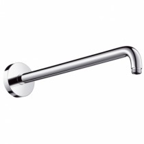 Hansgrohe Brausearm DN15 389mm Ausladung 90 Grad chrom ohne Kugelgelenk