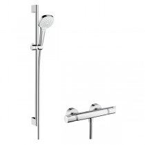 Hansgrohe Brausenkombi Croma Select E Vario/ Ecostat Comfort Unica Crometta 650mm