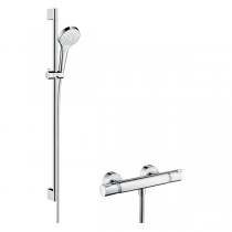 Hansgrohe Brausenkombi Croma Select S Vario/ Ecostat Comfort Unica Crometta 650mm