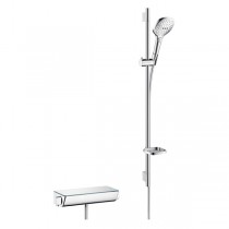 Hansgrohe Brausenkombi Raindance Select E 120/ Therm.Brause AP Ecostat Sel.U'900mm chr.