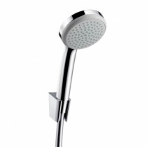 Hansgrohe Brausenset Croma 100 1jet/Porter S chrom mit Brausenschlauch 1250mm