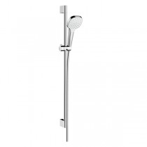 Hansgrohe Brausenset Croma Select E 1jet/Unica 900mm weiss/chrom