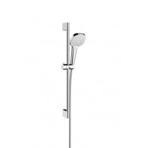 Hansgrohe Brausenset Croma Select E Multi EcoSmart/Unica 650mm weiss/chrom