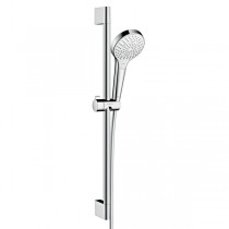 Hansgrohe Brausenset Croma Select S Multi EcoSmart/U'Crometta 650mm weiss/chrom