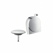 Hansgrohe Ein-, Ab- und Überlaufgarnitur Exafill S Fertigset brushed nickel