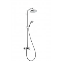 Hansgrohe Showerpipe Croma 220 für Dusche chrom mit Brausenmischer