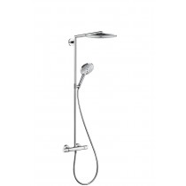 Hansgrohe Showerpipe Raindance Select chrom mit Kopfbrause Raindance Air 1jet 300mm