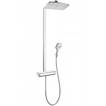Hansgrohe Showerpipe Raindance Select chrom mit Kopfbrause Raindance E Air 1jet 360mm
